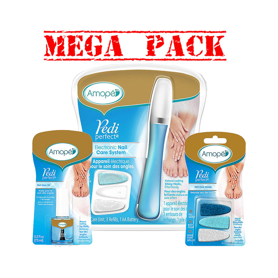 Amope Pedi Perfect Luxury Mega Pack (Nail Care,Oil and Refills) Image 1