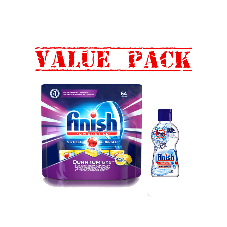 Finish 64 and Jet-Dry 66 - Value Pack 2 Image 1