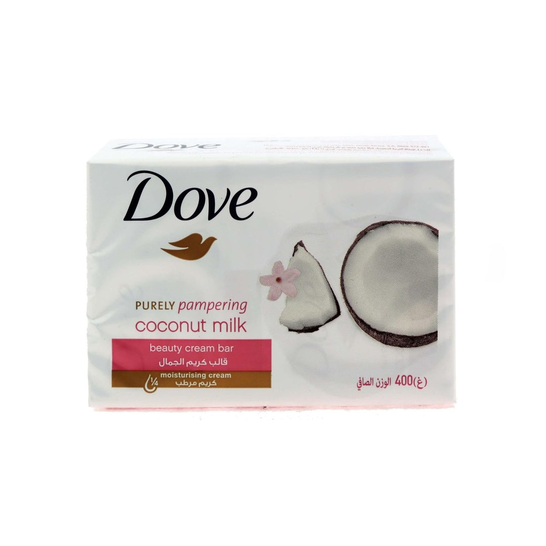 DOVE Bar Soap Coconut Milk 4 Pack x 100 gr Image 1