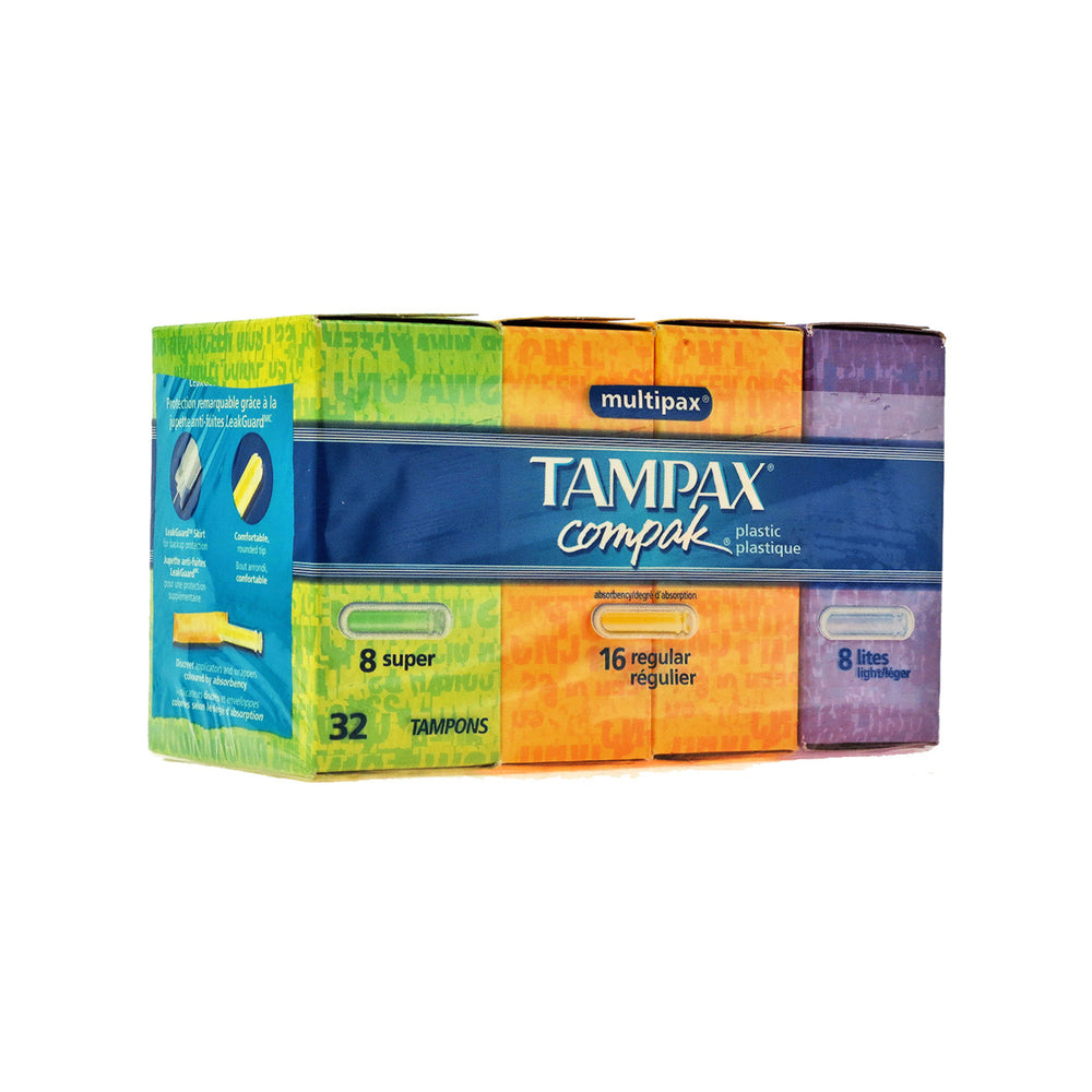 Tampax Multipax Tampons 6 Pack Image 2