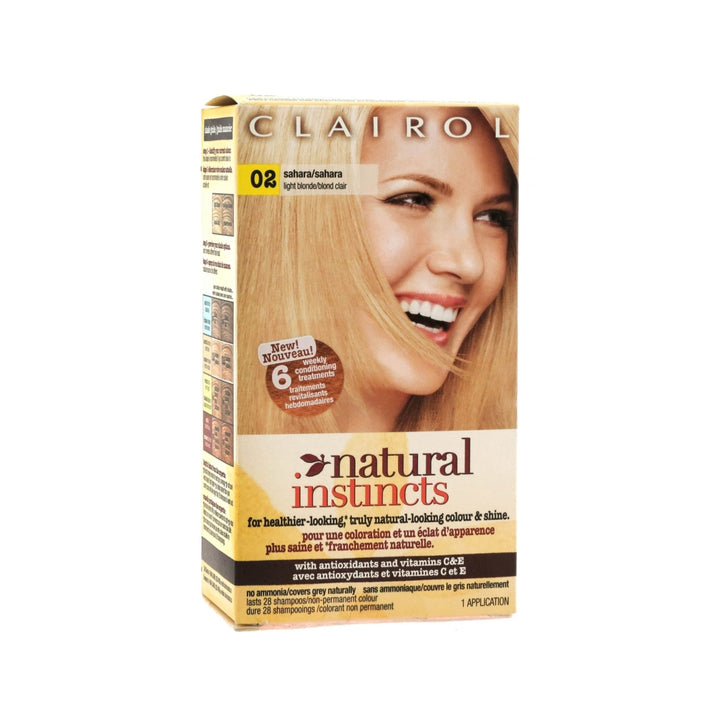 Clairol Natural Instincts Hair Color 02(Sahara) Image 1