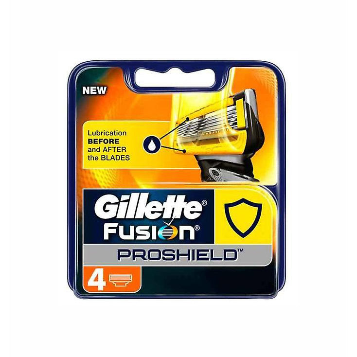 Gillette Fusion Proshield Mens Razor Blade Refills4-Count Image 1