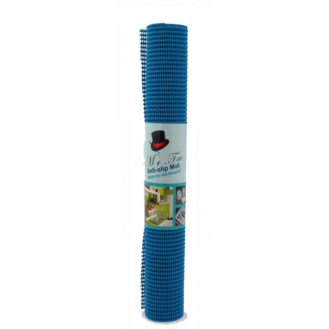 Mr.Tac Grip Liner for Shelf and Drawer - Blue 45x150cm Image 1