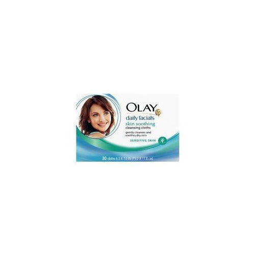 OLAY Daily facials skin soothing cleansing cloths 30ct Image 1