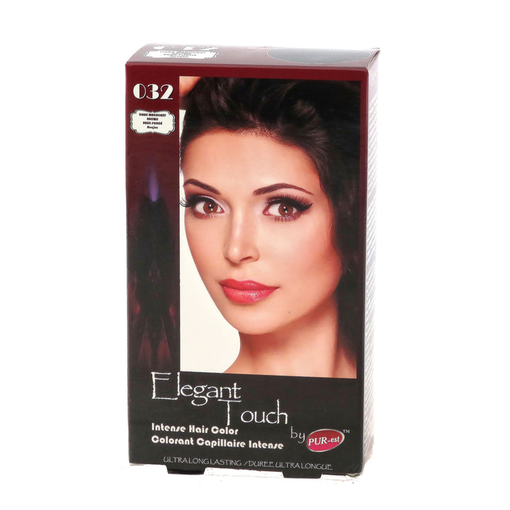 Hair Color Dark Mahogany Brown 032 Elegant Touch by PUR-est Image 1