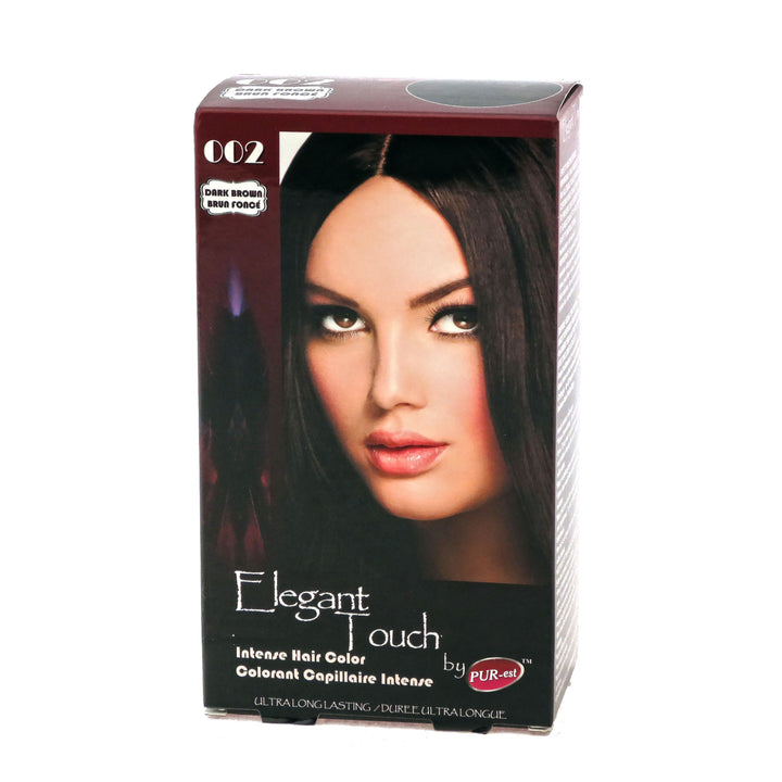 Hair Color Dark Brown 002 Elegant Touch by PUR-est Image 1