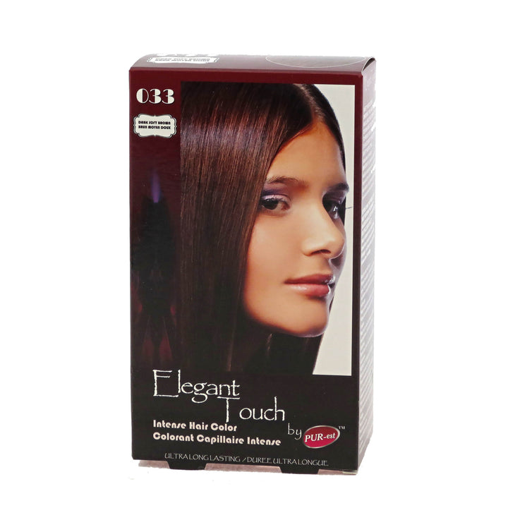 Hair Color Dark Soft Brown 033 Elegant Touch by PUR-est Image 1
