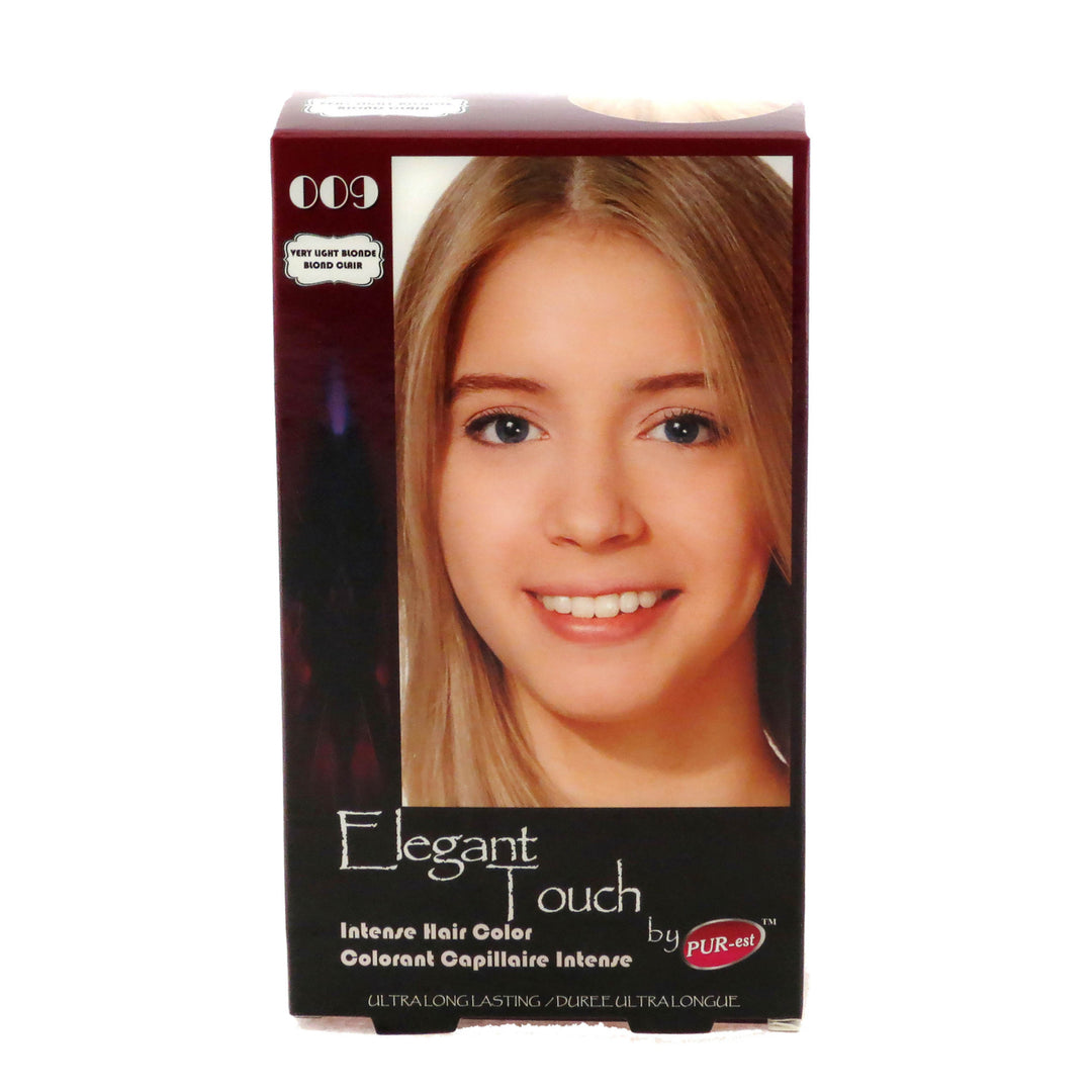 Hair Color Very Light Brown 009 Elegant Touch by PUR-est Image 1