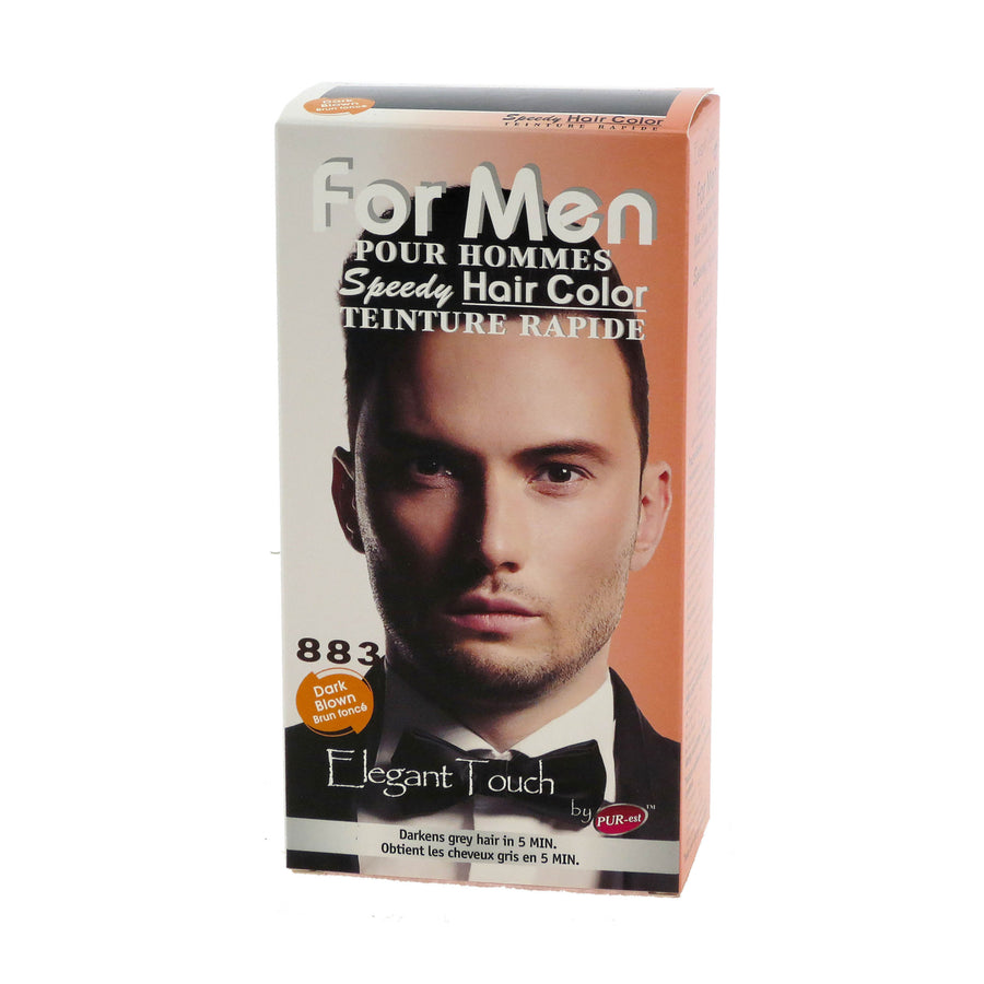 Hair Color for Men Dark Brown 883Elegant Touch Speedy by PUR-est Image 1