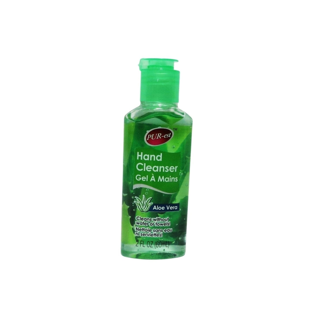 Purest Hand Sanitizer Cleanser Aloevera 60 ML 1Pk Image 1