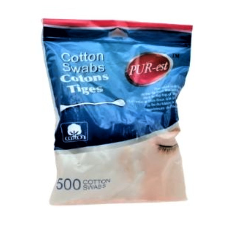 Purest Cotton Swab Sticks 500`S Image 1