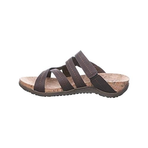 BEARPAW Womens Kai II Sandal Dark Brown - 2666W-209  DARK BROWN Image 3