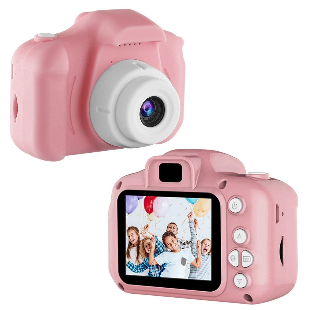 Kids Digital Camera with 2.0in Screen 12MP 1080P FHD Video Camera 4X Digital Zoom Games 32GB Card Supported Image 9