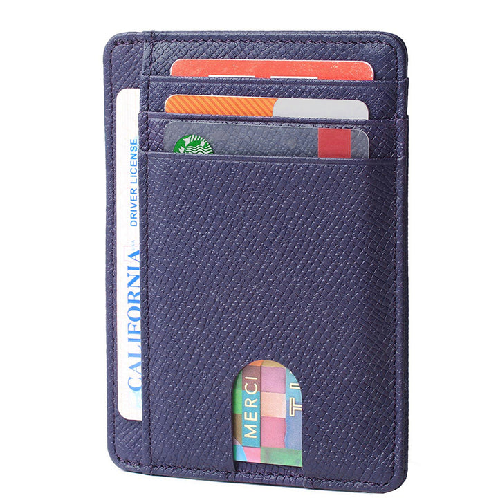 navor Minimalist Wallet Credit Card Holder Slim Front Pocket RFID Blocking Wallet for Men and Women Image 4