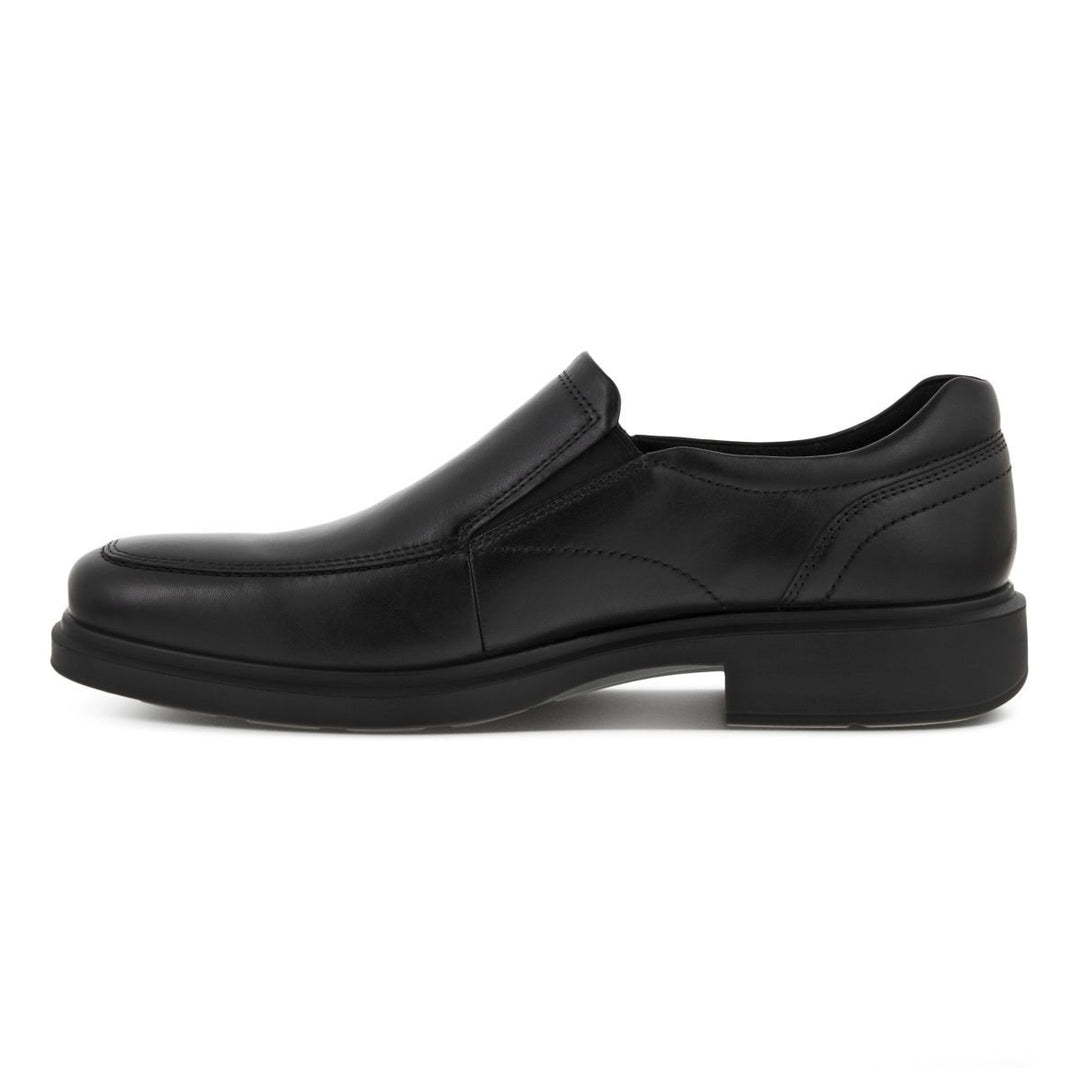 ECCO Mens Helsinki 2.0 Apron Toe Slip-on Black Leather - 500154-01001 BLACK Image 3