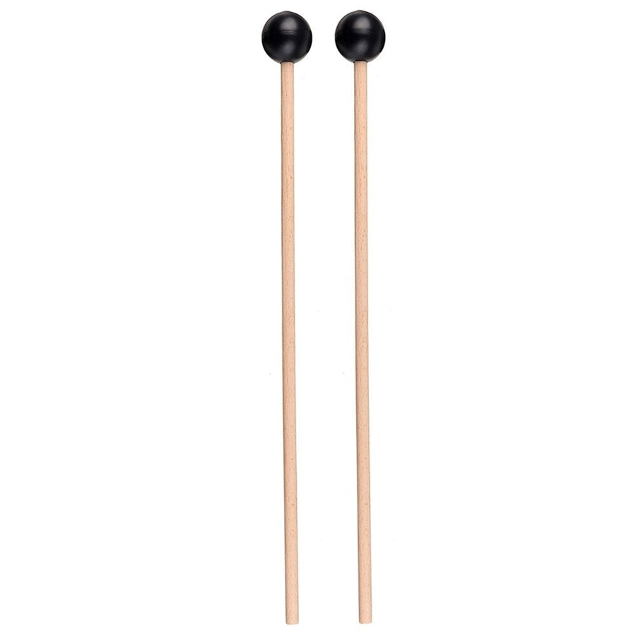 1 Pair Wooden Drum Sticks Professional Tongue Drum Drumsticks 25cm Length Xylophone Marimba Steel Tongue Drum Mallet Image 1
