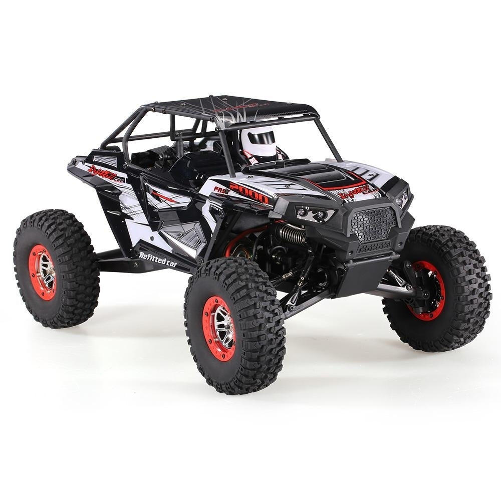 1,10 2.4G 4WD 40km,h Racing Rc Car Rock Crawler Off-Road Truck RTR Toy Image 2