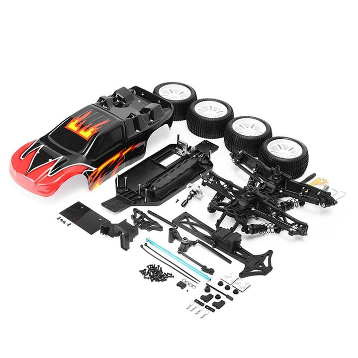 1,10 2.4G 4WD RC Truggy DIY Car Kit Without Electronic Parts Image 4