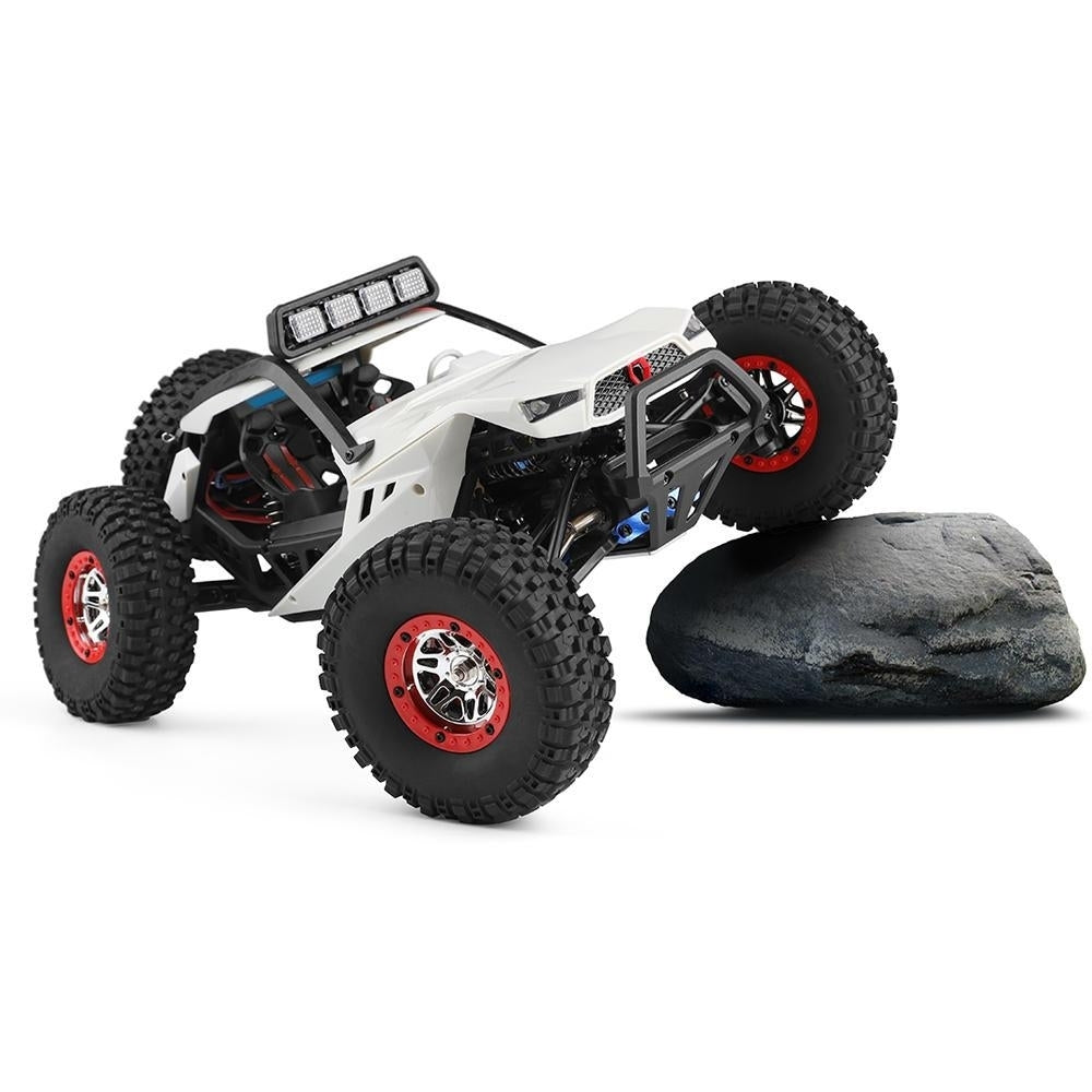 1,12 2.4G 4WD High Speed 40km,h Off Road On Road RC Car With Head Light 7.4V 1500mAh Image 6