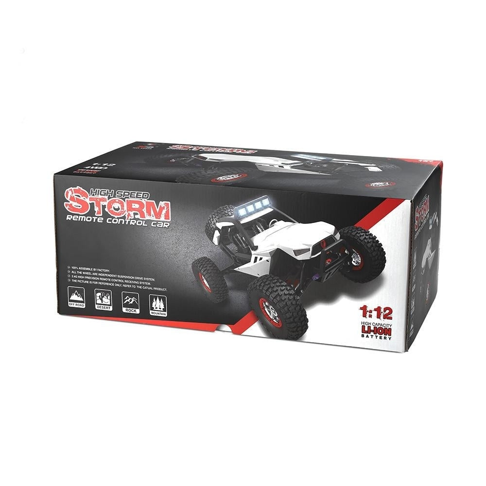 1,12 2.4G 4WD High Speed 40km,h Off Road On Road RC Car With Head Light 7.4V 1500mAh Image 10