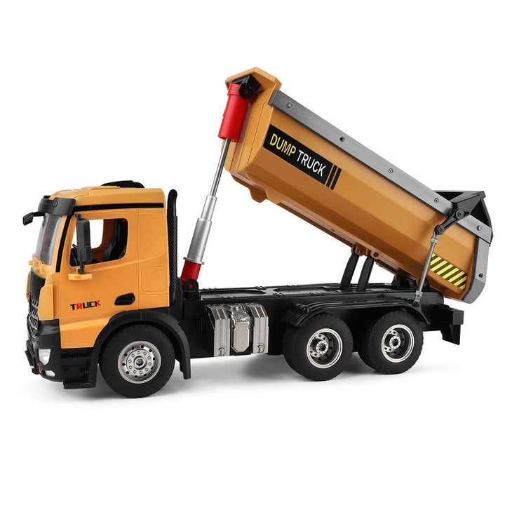 1,14 2.4G Dirt Dump Truck RC Car Engineer Vehicle Models 7.4v 1200mah Image 1