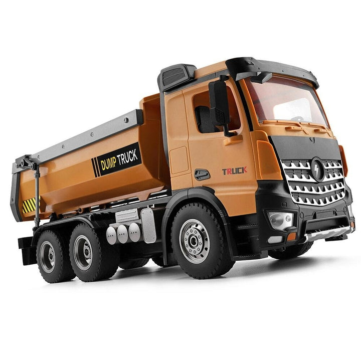 1,14 2.4G Dirt Dump Truck RC Car Engineer Vehicle Models 7.4v 1200mah Image 3