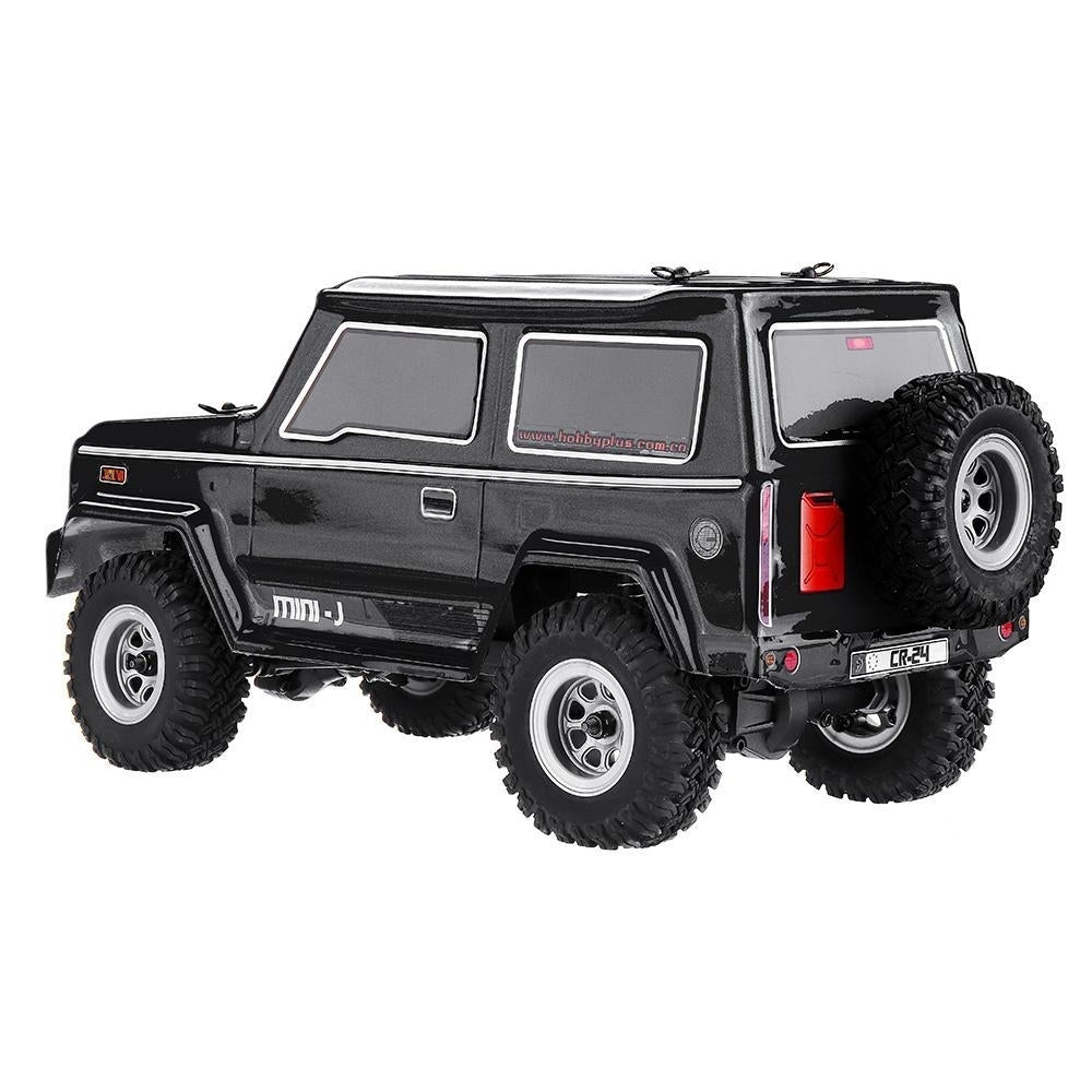 1,24 Mini RC Car Crawler with Two Batteries 4WD 2.4G Waterproof RC Vehicle Model RTR for Kids and Adults Image 4