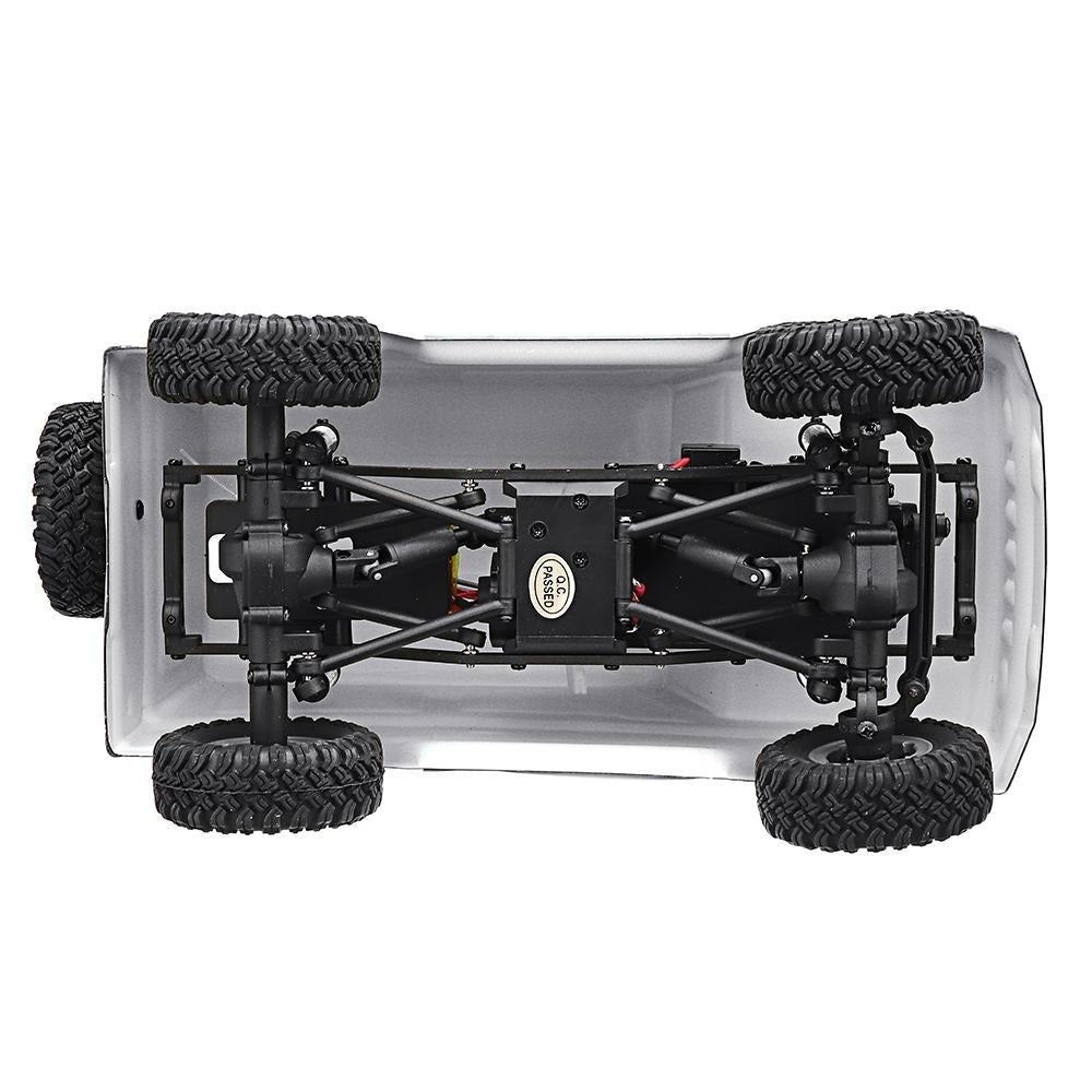 1,24 Mini RC Car Crawler with Two Batteries 4WD 2.4G Waterproof RC Vehicle Model RTR for Kids and Adults Image 9
