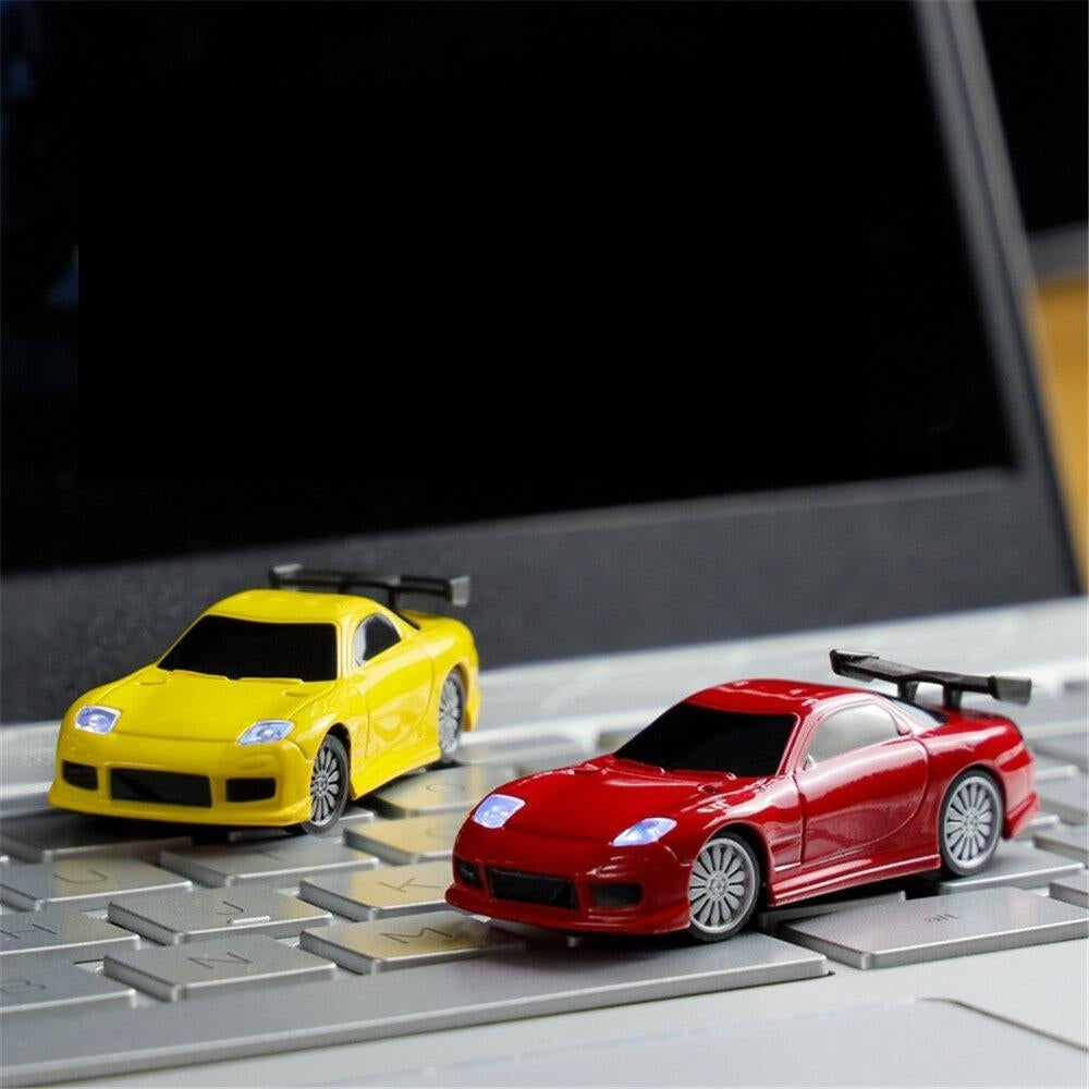 1,76 2.4G Mini RC Car Sports Vehicles LED Lights Full Proportional Toys On-Road Models Image 3