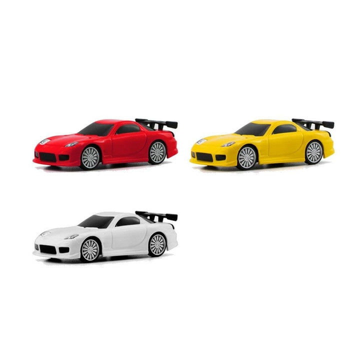 1,76 2.4G Mini RC Car Sports Vehicles LED Lights Full Proportional Toys On-Road Models Image 4