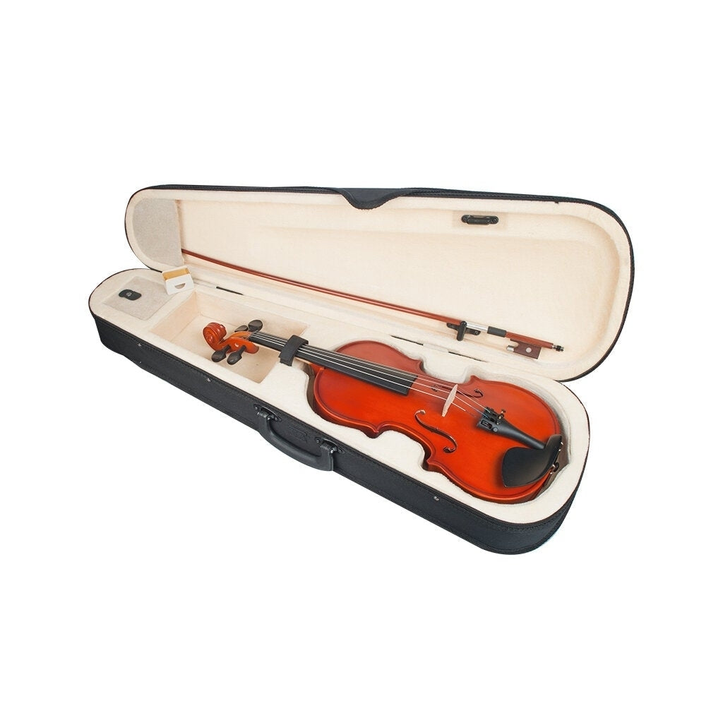 1,4 Violin Matte,Bright Violin Student Violin W,Case+Bow Set For Biginner Violin Learner Natural Color Violin Image 7