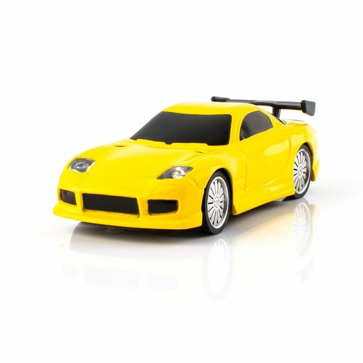 1,76 2.4G Mini RC Car Sports Vehicles LED Lights Full Proportional Toys On-Road Models Image 1