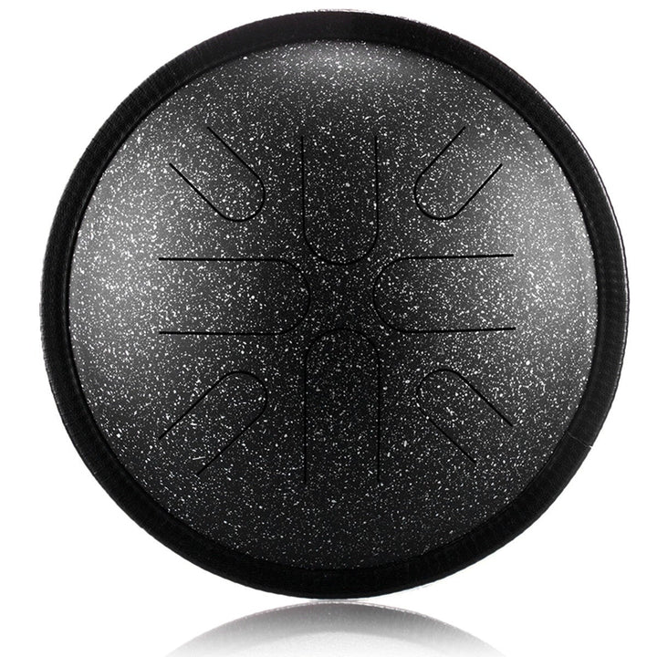 10 8 Notes Steel Tongue Drum Handpan Hand Tankdrum With Storage Bag Mallets Image 3