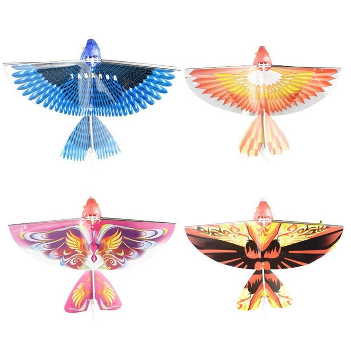 10.6Inches Electric Flying Flapping Wing Bird Toy Rechargeable Plane Kids Outdoor Fly Image 4