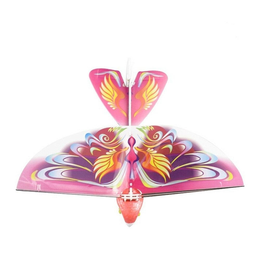 10.6Inches Electric Flying Flapping Wing Bird Toy Rechargeable Plane Kids Outdoor Fly Image 8