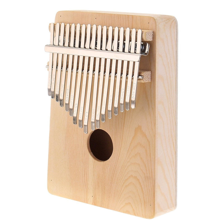 10,17 Keys Kalimbas Thumb Piano Solid Pine Plywood Wood Finger Percussion Gifts Image 4