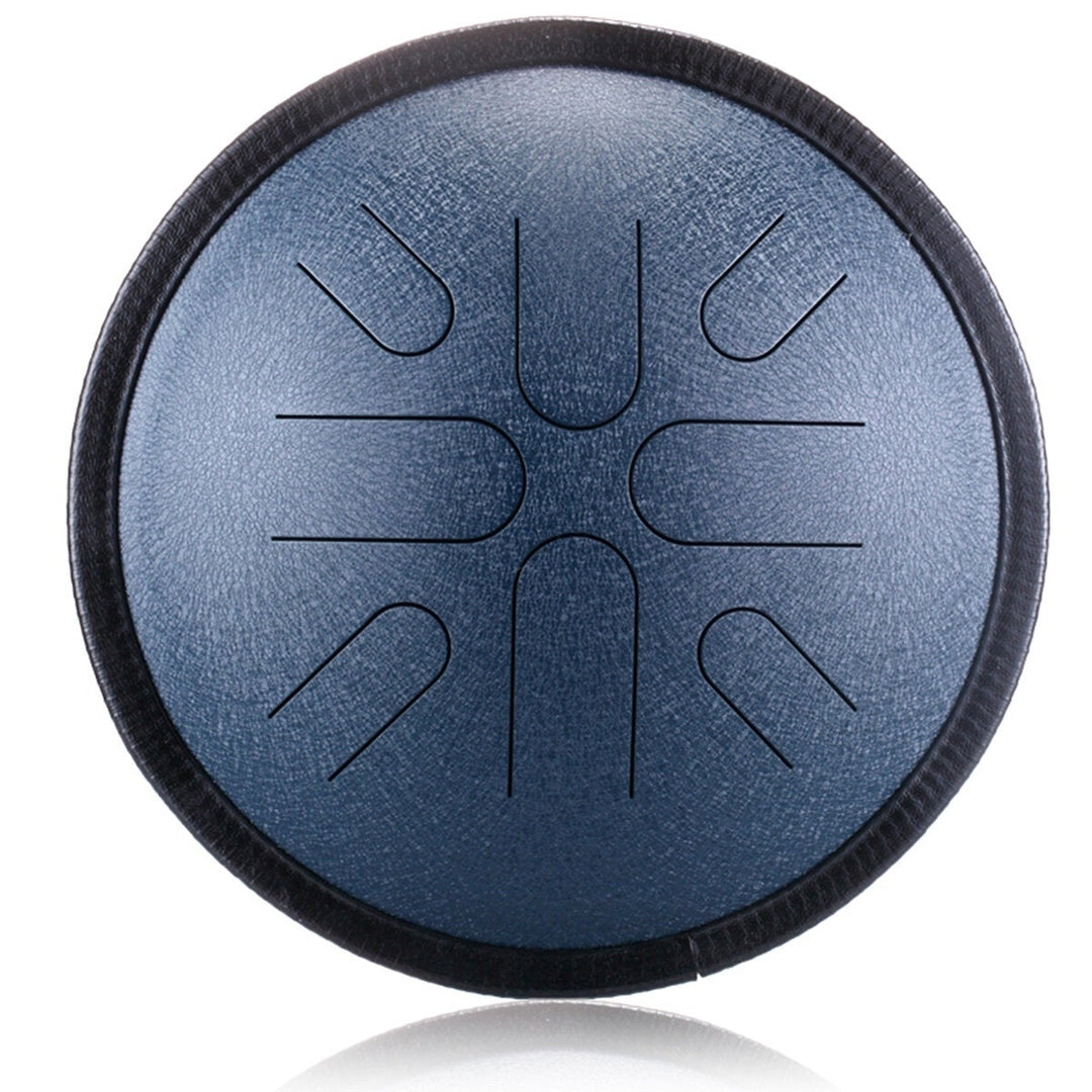 10 8 Notes Steel Tongue Drum Handpan Hand Tankdrum With Storage Bag Mallets Image 10