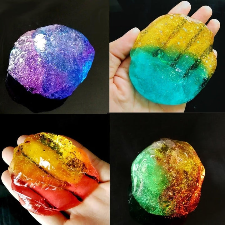 120ML Crystal Slime Colourful Mud Modeling DIY Clay Draw Kids Funny Toy Image 4