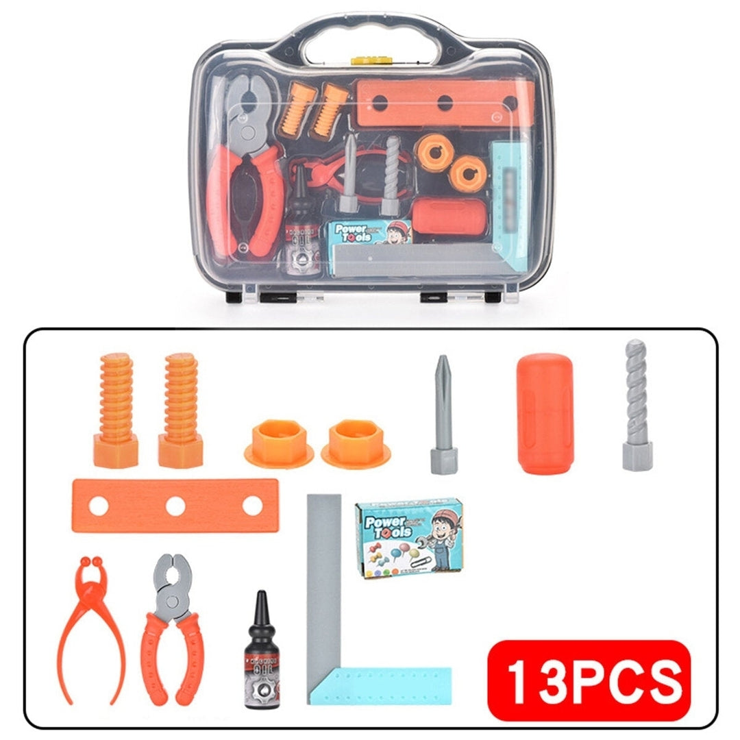 13,72Pcs 3D Puzzle DIY Asassembly Screwing Blocks Repair Tool Kit Educational Toy for Kids Gift Image 8
