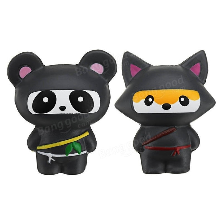 14cm Cute Jumbo Squishy Ninja Cat Fox Panda Scented Super Slow Rising Kids Toy Gift Image 2