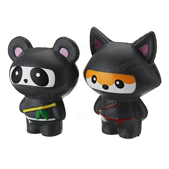 14cm Cute Jumbo Squishy Ninja Cat Fox Panda Scented Super Slow Rising Kids Toy Gift Image 3