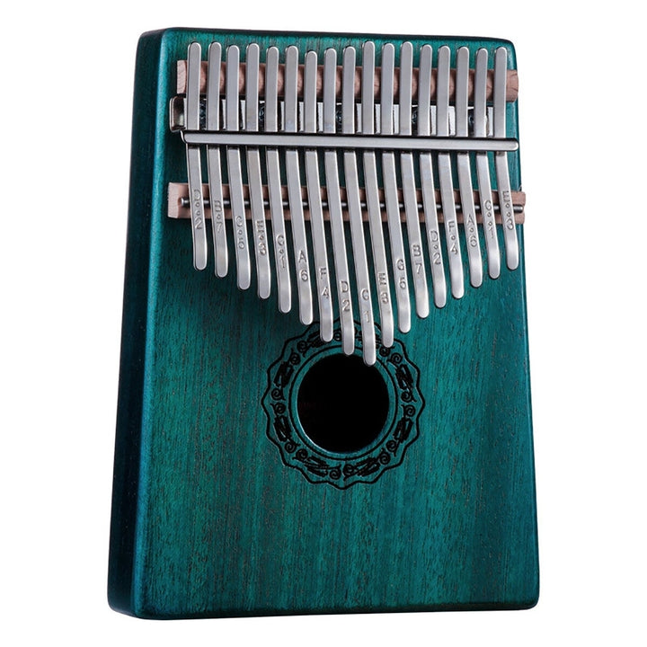 17 Keys Kalimba Finger Thumb Piano Beginner Practical Wood Muscial Instrument Image 1