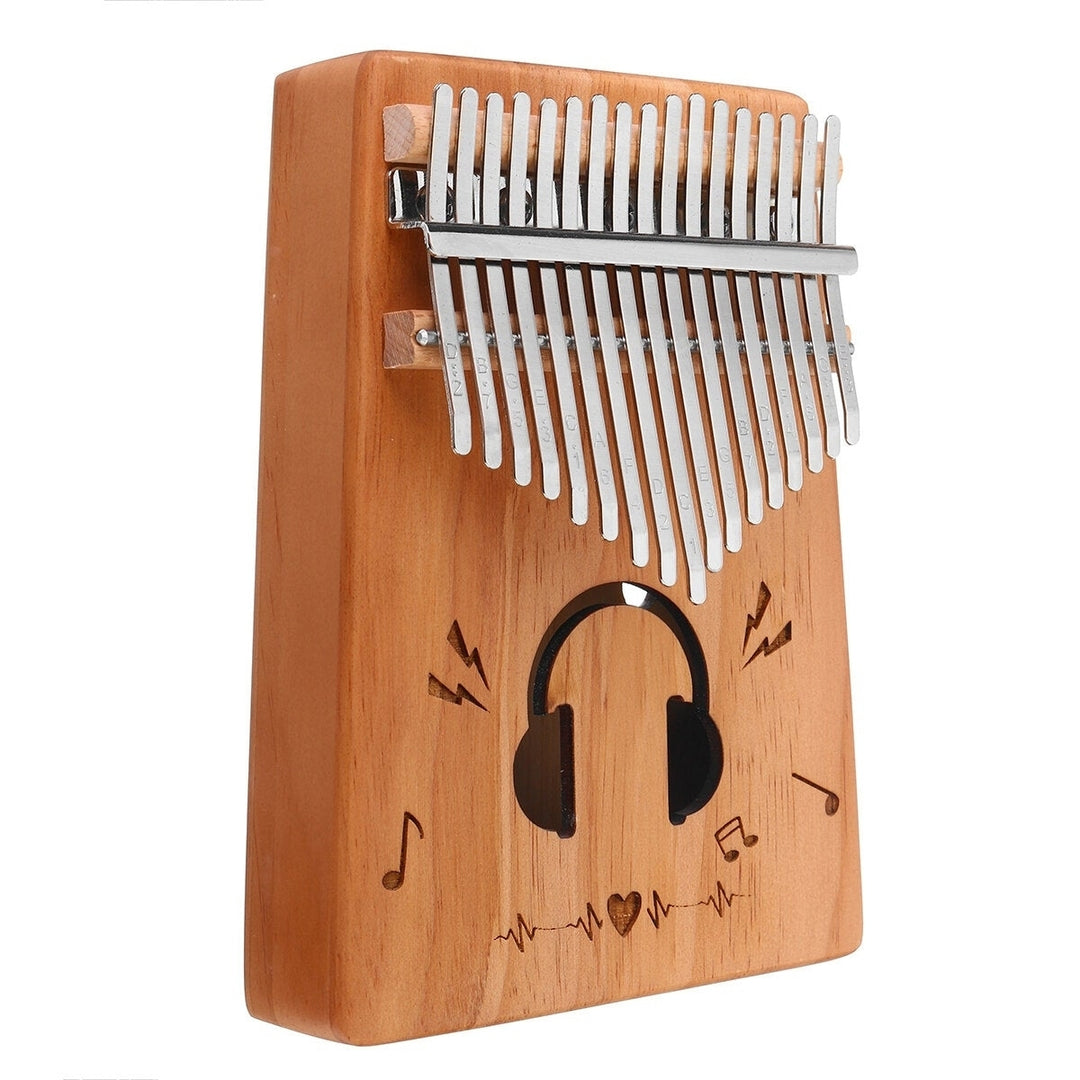 17 Key Kalimba Spruce Wood Thumb Piano Finger Musical Instrument Toy Beginner Image 6