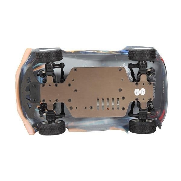 1,24 4WD Metal Chassis Rally RC Car Vehicles Model Image 3
