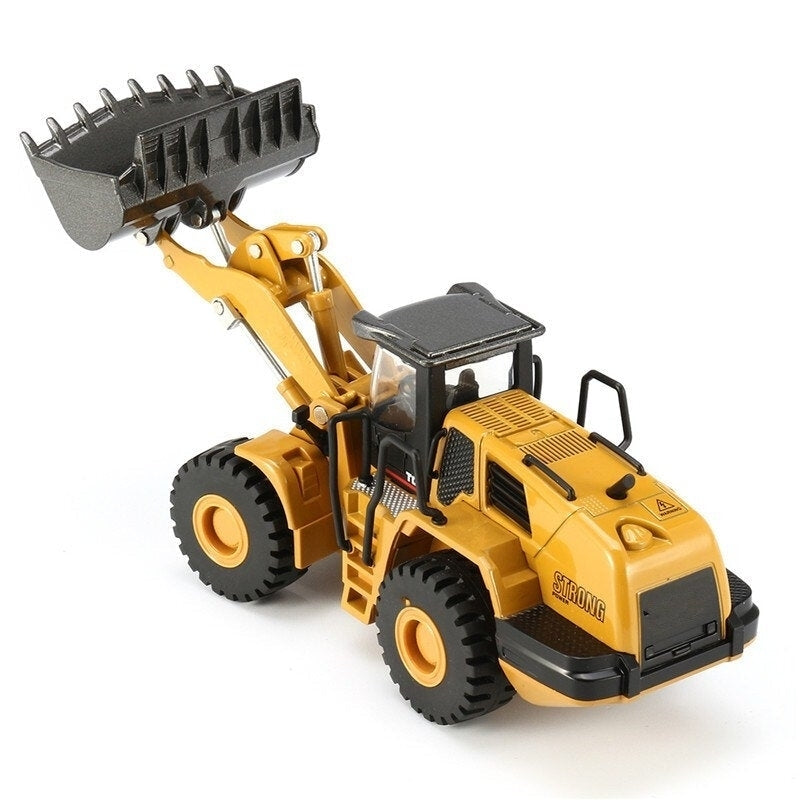 1/50 Scale Alloy Hydraulic Excavator Diecast Model Engineering Digging Toys Image 1