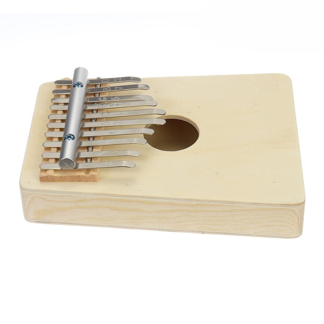 10 Key Kalimbas Thumb Piano Finger Mbira Wood Keyboard Musical Instrument W,Tremolo Image 3