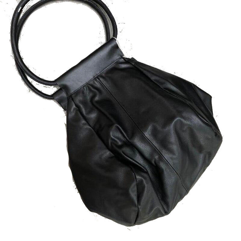 100% Natural Real Cowhide Handbags Casual Simple Design Shoulder Bags Cool Large Tote for Women Image 2