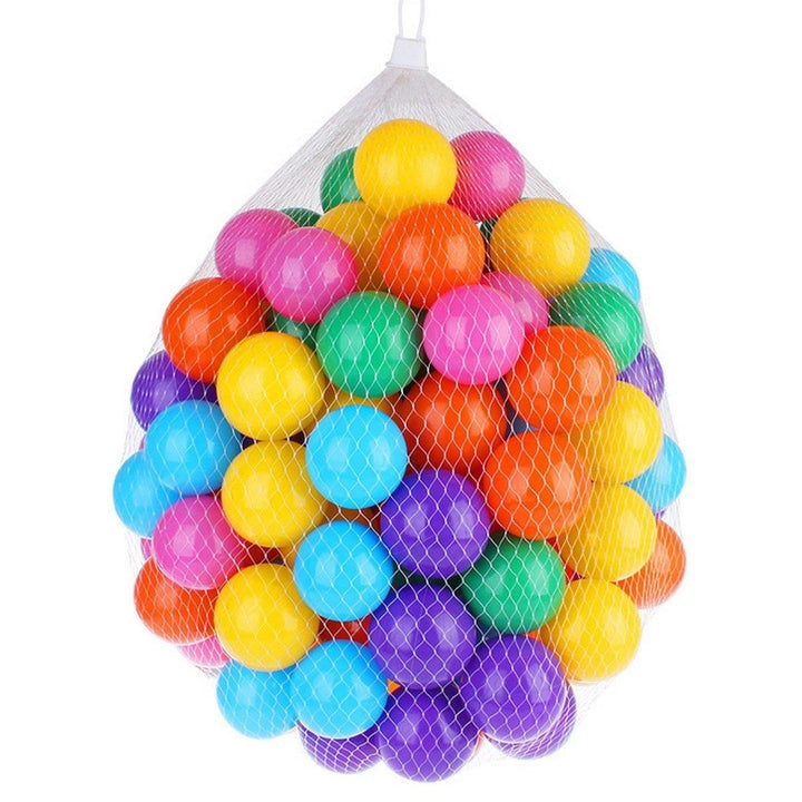 100pcs Soft Plastic Ocean Ball 7cm Quality Secure Baby Kid Pit Toy Swim Colorful Toys Image 3