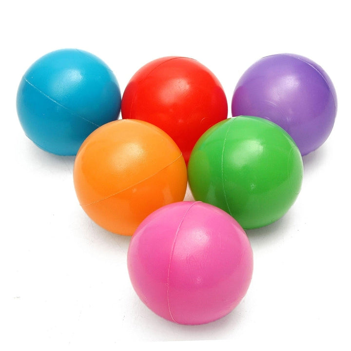 100pcs Soft Plastic Ocean Ball 7cm Quality Secure Baby Kid Pit Toy Swim Colorful Toys Image 4