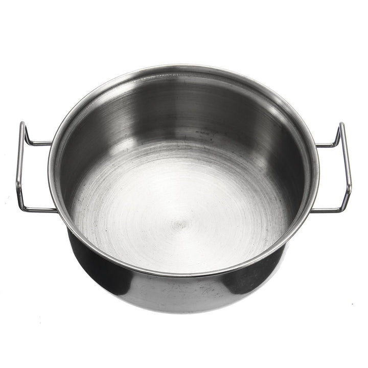 10pc Stainless steel Cookware Kitchen Cooking Set Pot Pans House Play Toy For Children Image 4